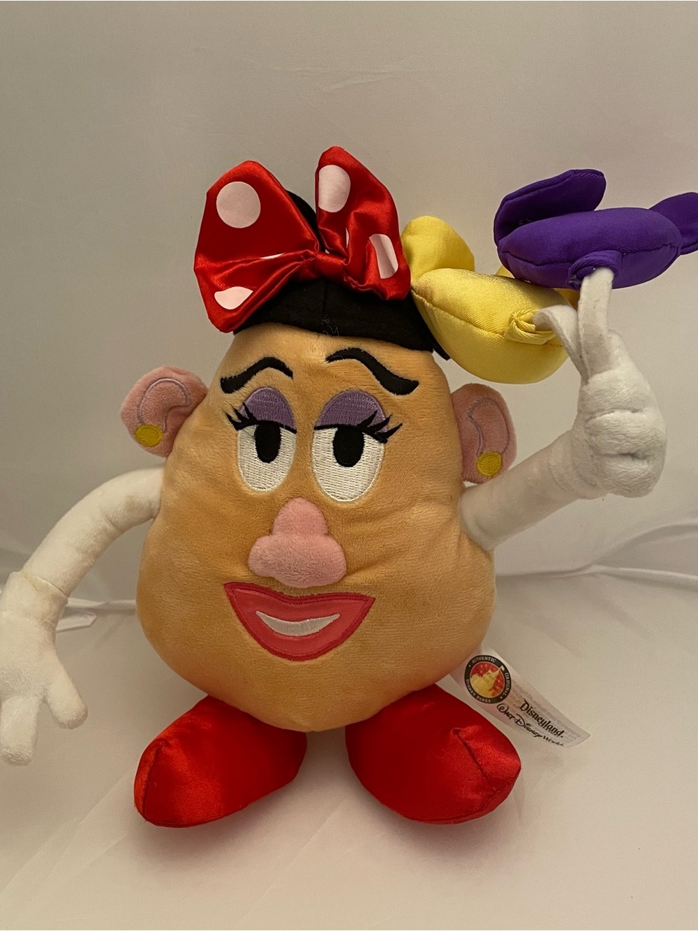 Walt Disney World Mrs.Potato Head Plush , 2009 Hasbro